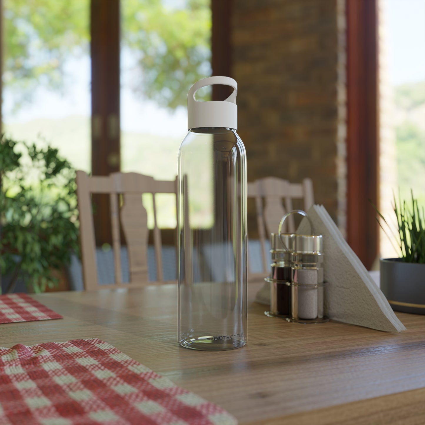 Clear Plastic Wetbottle