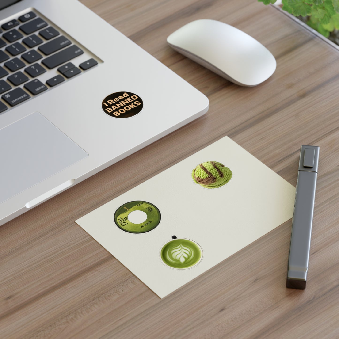 Green Wetbottle Stickers